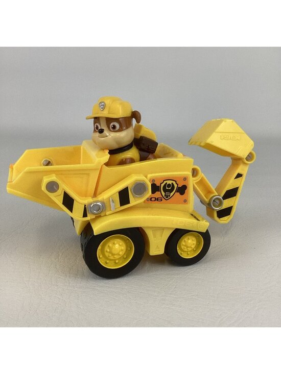 Spin Master Other - Paw Patrol Ultimate Rescue Rubble Figure Construction Bulldozer Vehicle Bundle